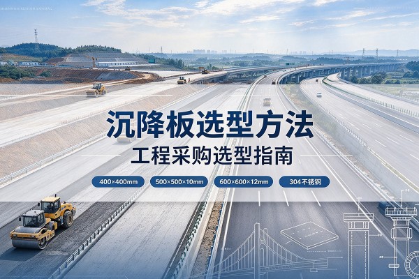 绵阳沉降板选择方法
