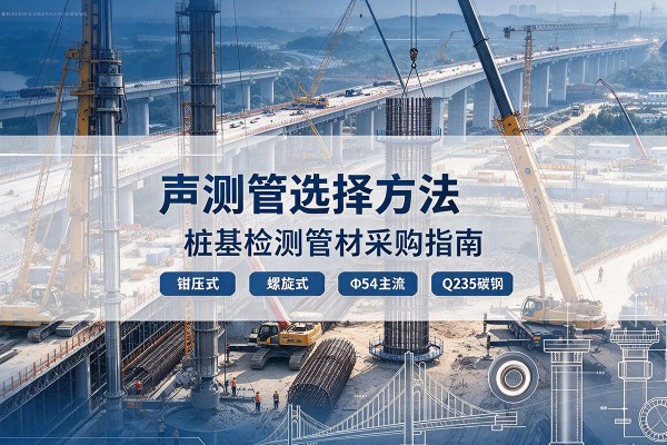 绵阳声测管选型标准