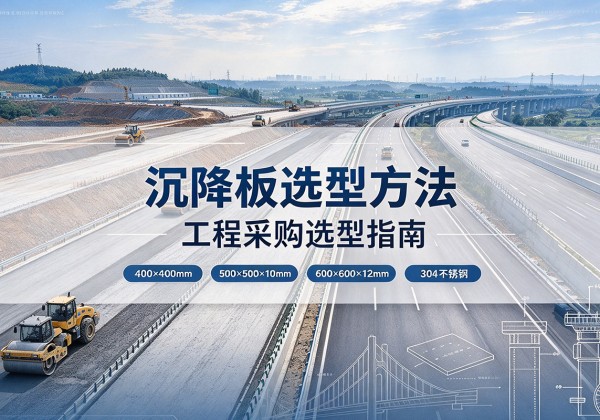 绵阳沉降板选择方法