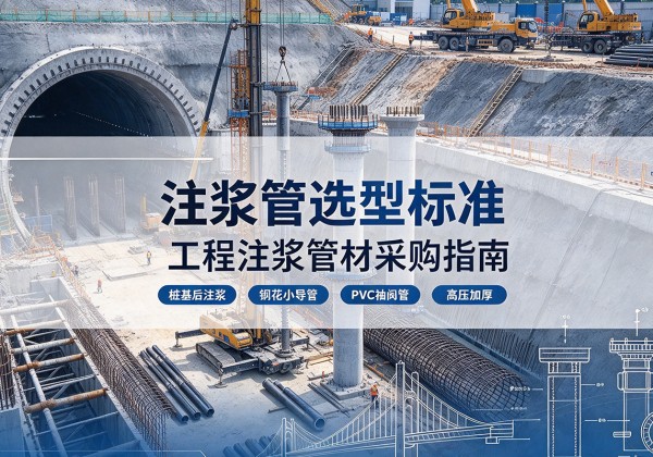 绵阳注浆管选型标准